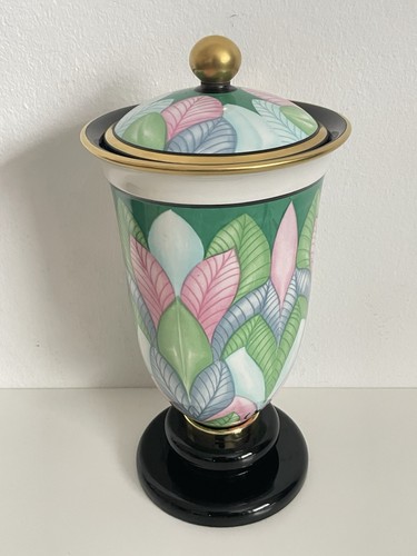 Deckelvase porzellan - deckelvase,