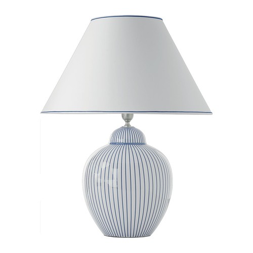 Porcellane righe tischlampe - le,