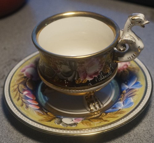 Teetasse mit unterteller - teetasse,