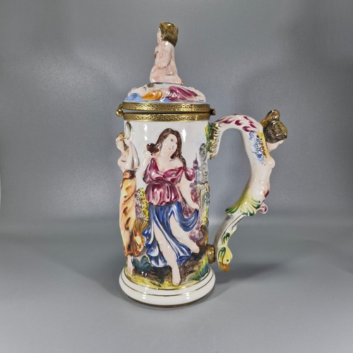 Capodimonte porzellan krug - porzellan,