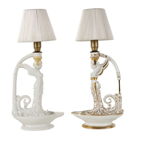 Paar neoklassichen stil - paar, lampen