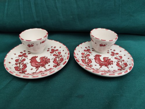Alte eierbecher set - eierbecher, 2