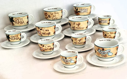 Porzellan espresso 6x - porzellan, +
