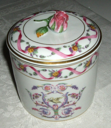 Porzellan zuckerdose mit - porzellan,