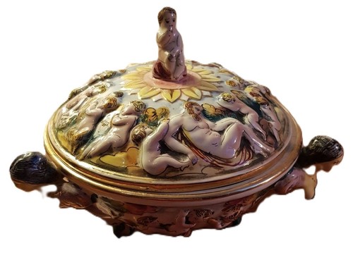 Capodimonte antike schale - capodimonte,