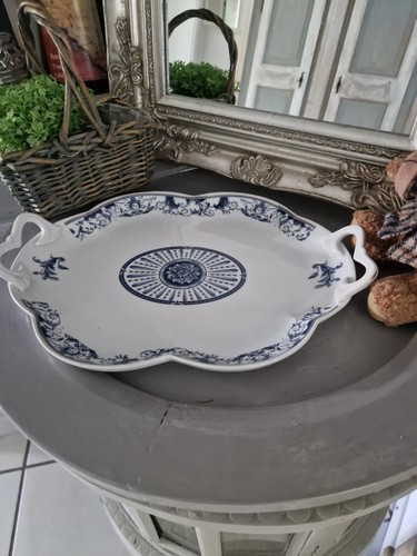 Vintage porzellantablett belle - vintage,