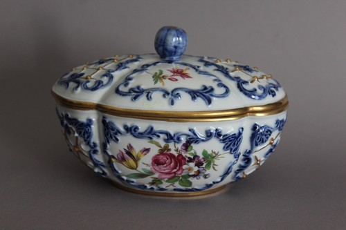 Prunk deckeldose capodimonte - prunk,